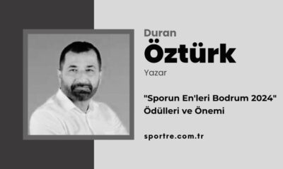 sportre dergisi duran ozturk