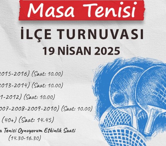 masa tenisi turnuva