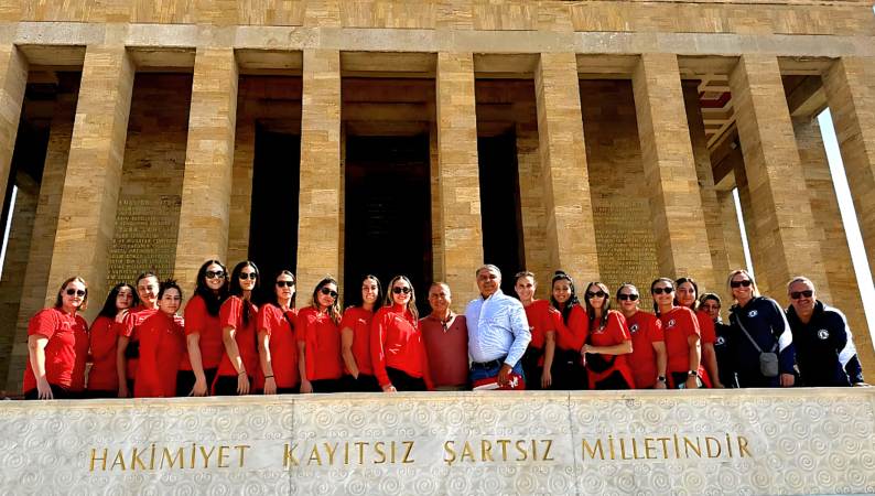 yalikavakspor anitkabir ziyaret
