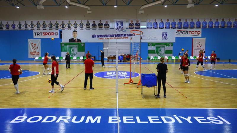 bodrumspor kadin voleybol antrenman 1