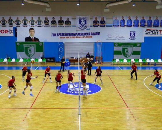 bodrumspor kadin voleybol antrenman 2