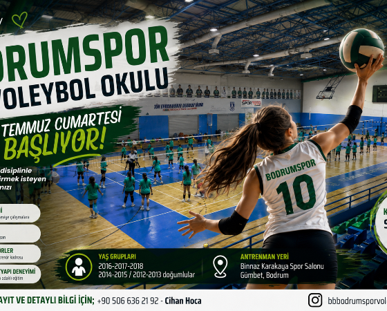 bodrumspor voleybol okulu