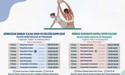 pilates uygulama programi