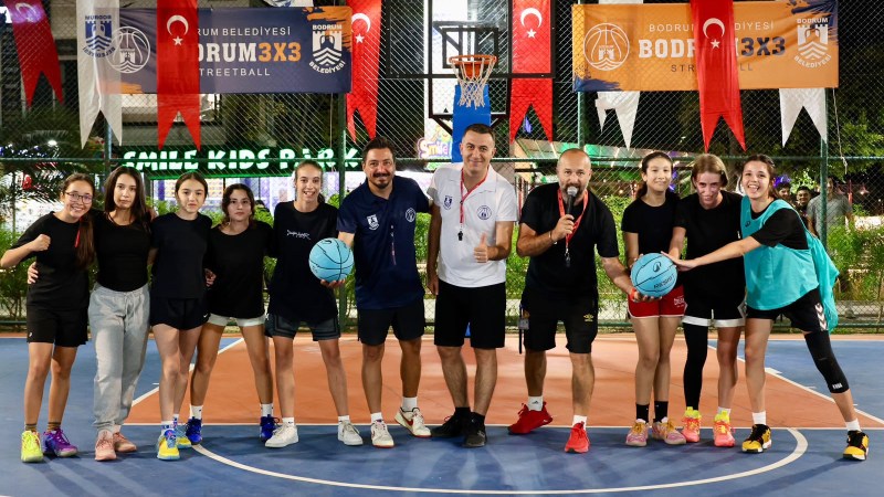 Bodrum 3x3 Streetball heyecani Turgutreiste basladi 1